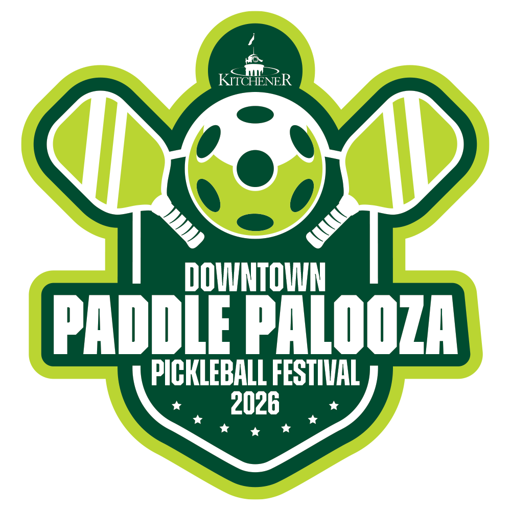 Pickleball paddles that say Paddle Palooza