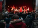 Child singers perform for audience