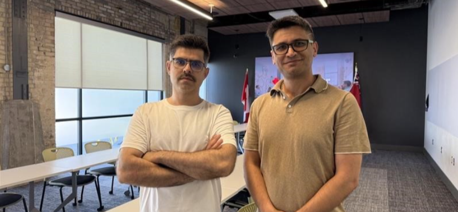 Marty Hosseini and Mike Esmali of TextGenetic AI Inc.