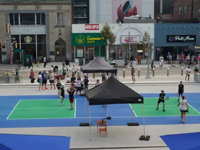 pickleball court