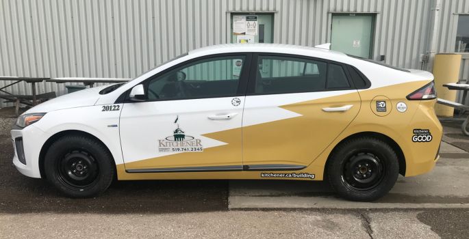 City of Kitchener electric car