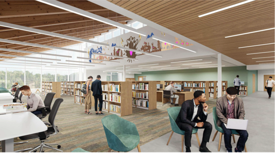 Wintertime Stories as it will appear in KPLSW's main programming space. 